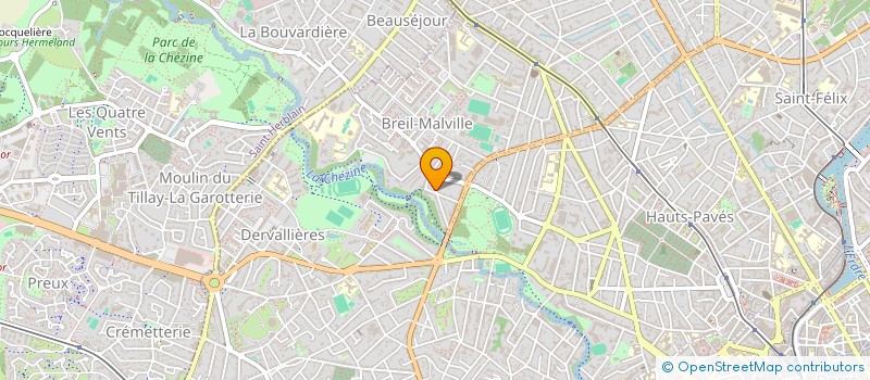 localisation de l'entreprise MADAME SYLVIE BOURDIL à NANTES