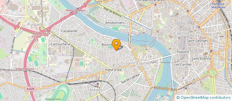 localisation de l'entreprise MADAME SYLVIE BOURNIQUEL à TOULOUSE