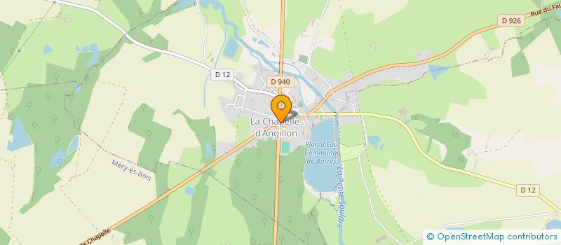 localisation de l'entreprise MADAME SYLVIE BOUTARD  LA CHAPELLE-D'ANGILLON