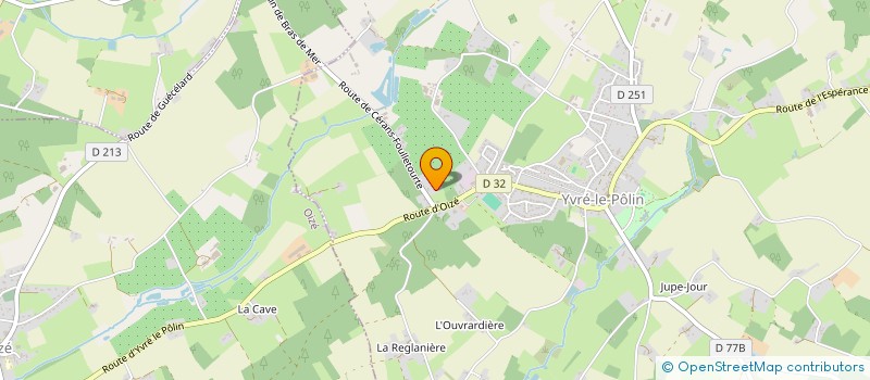 localisation de l'entreprise MADAME SYLVIE BOUTHEMY  PARIGNE LE POLIN