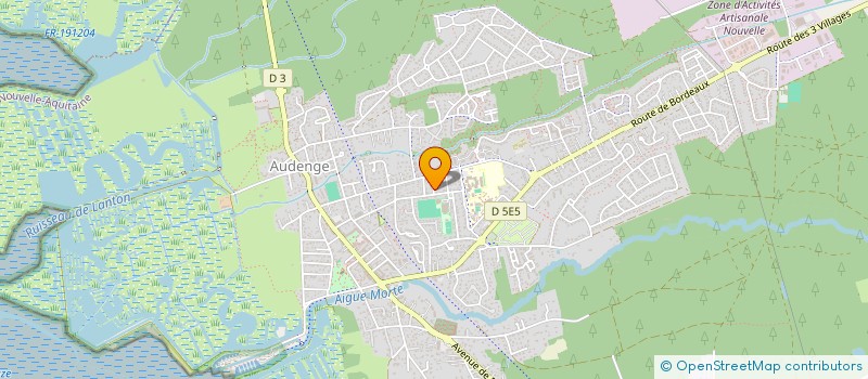 localisation de l'entreprise MADAME SYLVIE BOUTIN  AUDENGE