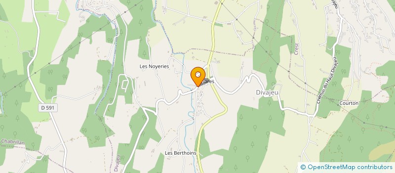 localisation de l'entreprise MADAME SYLVIE BOYER  DIVAJEU