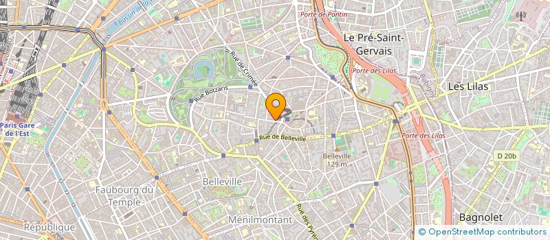 localisation de l'entreprise MADAME SYLVIE BRACHET  PARIS