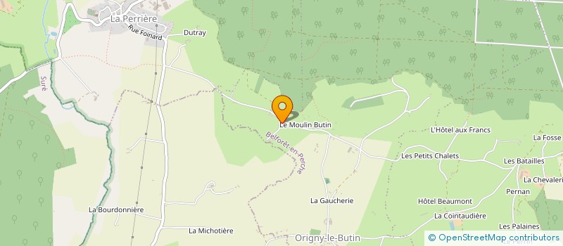 localisation de l'entreprise MADAME SYLVIE BRANLARD à BELFORET-EN-PERCHE