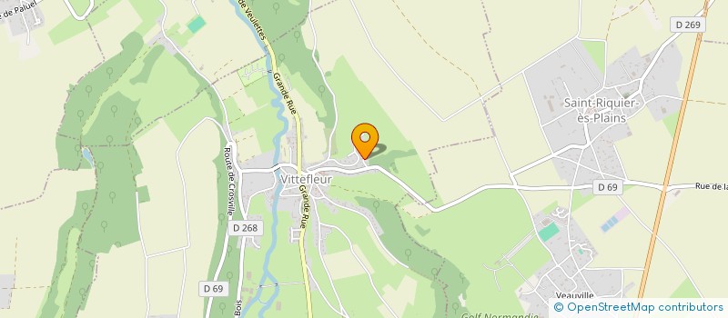 localisation de l'entreprise MADAME SYLVIE BREARD  VITTEFLEUR