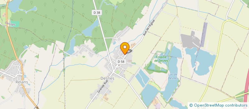 localisation de l'entreprise MADAME SYLVIE BREGAND  DESNES