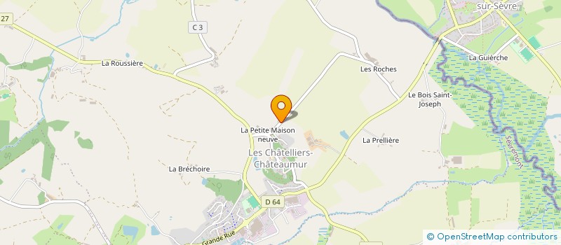 localisation de l'entreprise MADAME SYLVIE BREIT  SEVREMONT