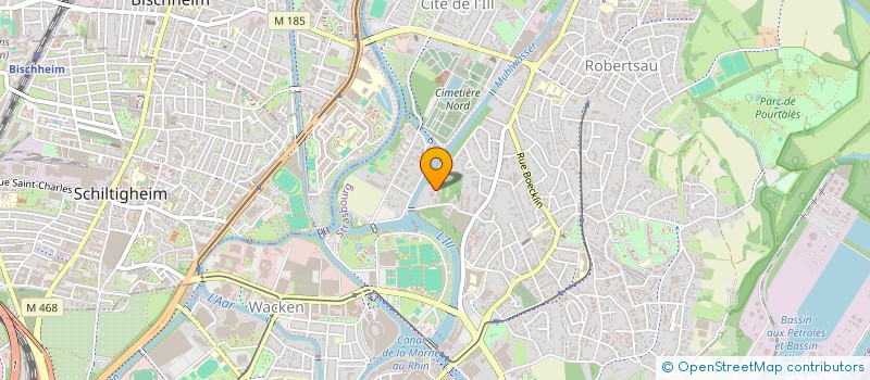 localisation de l'entreprise MADAME SYLVIE BRENDEL à STRASBOURG