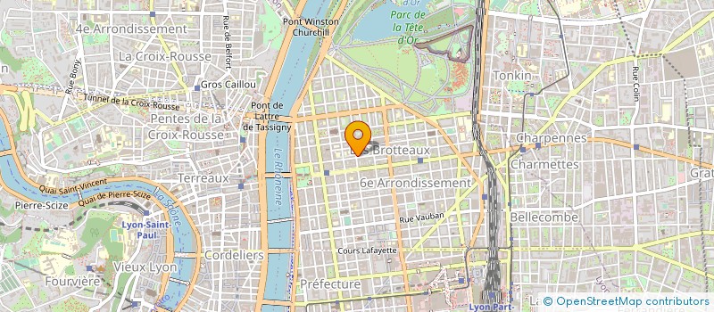 localisation de l'entreprise MADAME SYLVIE BREUSA à LYON 6EME