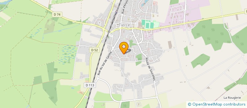 localisation de l'entreprise MADAME SYLVIE BRIAND  TIERCE