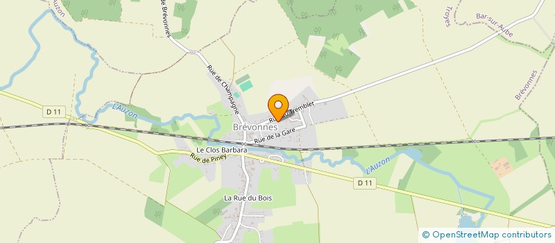 localisation de l'entreprise MADAME SYLVIE BRIDON à BREVONNES