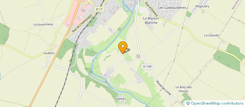 localisation de l'entreprise MADAME SYLVIE BROCHARD  BONNEVAL