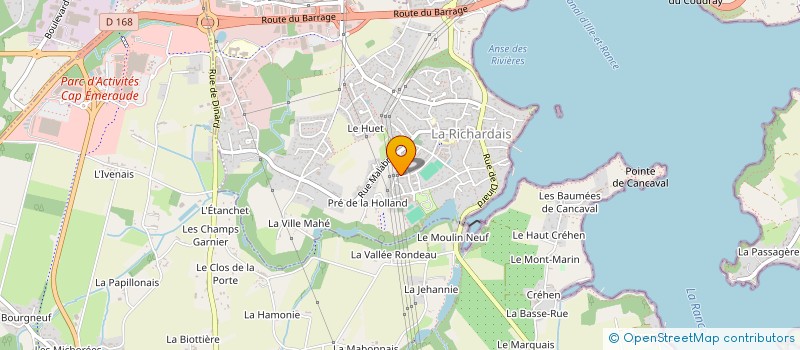 localisation de l'entreprise MADAME SYLVIE BROCHU à PLESLIN-TRIGAVOU