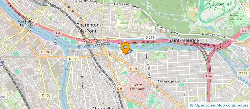 localisation de l'entreprise MADAME SYLVIE BRUNA CAMBRAY  MAISONS-ALFORT