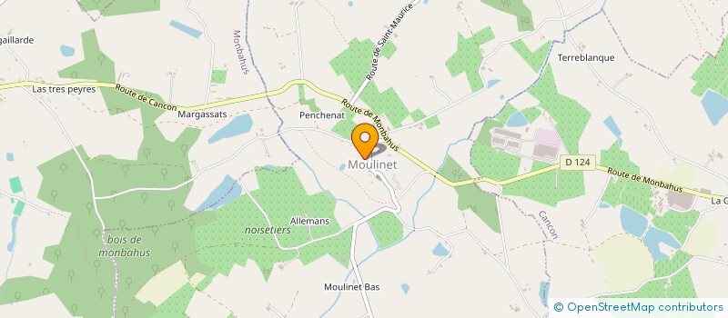 localisation de l'entreprise MADAME SYLVIE BRUNET  SAINT-PASTOUR