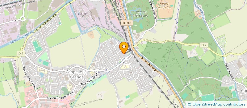 localisation de l'entreprise MADAME SYLVIE BRUNET  CAPPELLE-LA-GRANDE