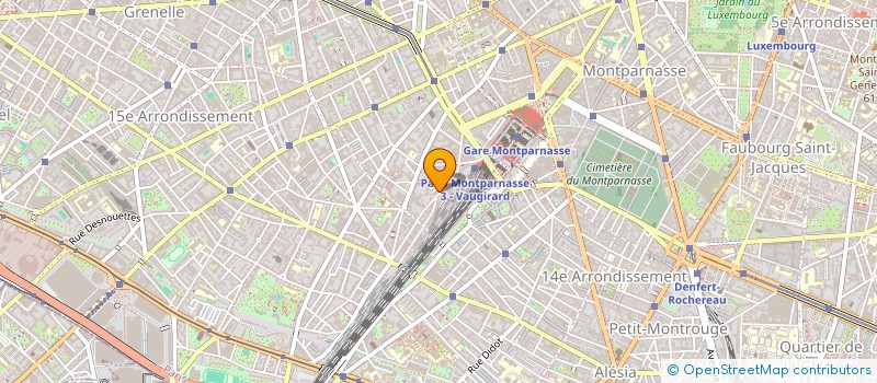 localisation de l'entreprise MADAME SYLVIE BRUNETTE  PARIS