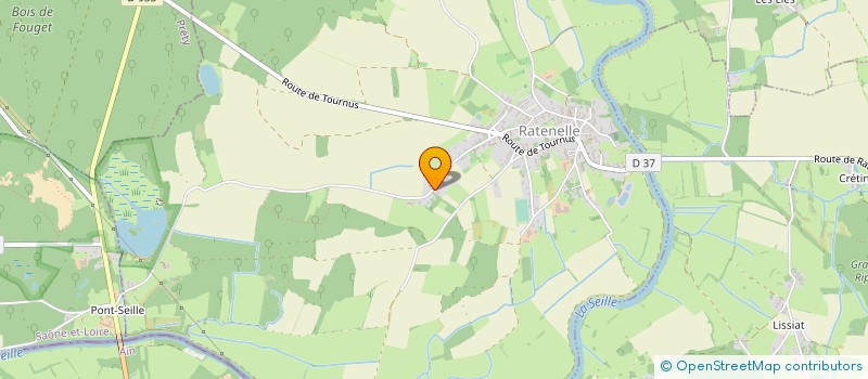 localisation de l'entreprise MADAME SYLVIE BUCHAILLARD  RATENELLE