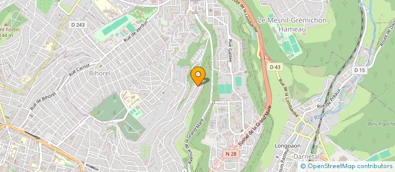 localisation de l'entreprise MADAME SYLVIE BUDINSKY à ROUEN