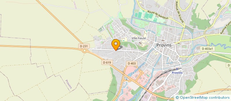 localisation de l'entreprise MADAME SYLVIE BUFFON  PROVINS