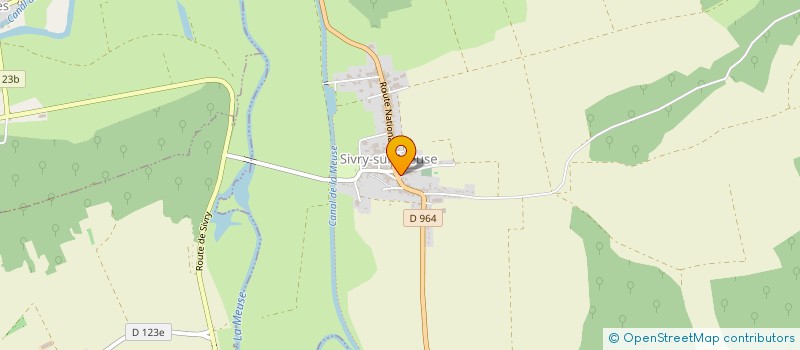 localisation de l'entreprise MADAME SYLVIE BURLIN à SIVRY-SUR-MEUSE