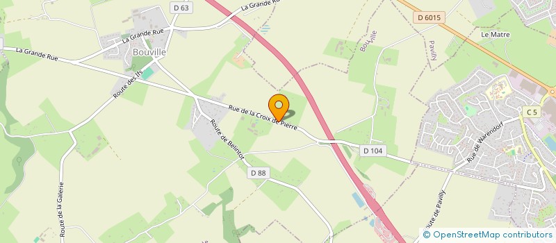 localisation de l'entreprise MADAME SYLVIE BURON  BOUVILLE