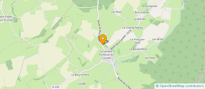 localisation de l'entreprise MADAME SYLVIE BURSON à SAINT-DENIS-SUR-SARTHON