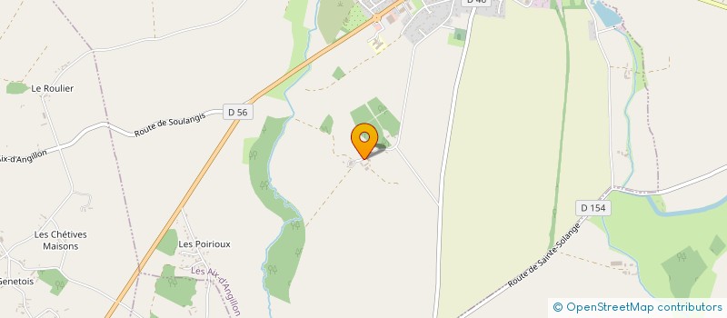 localisation de l'entreprise MADAME SYLVIE BUTHIER  LES AIX D'ANGILLON