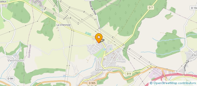 localisation de l'entreprise MADAME SYLVIE BUTTARD à SOMBERNON