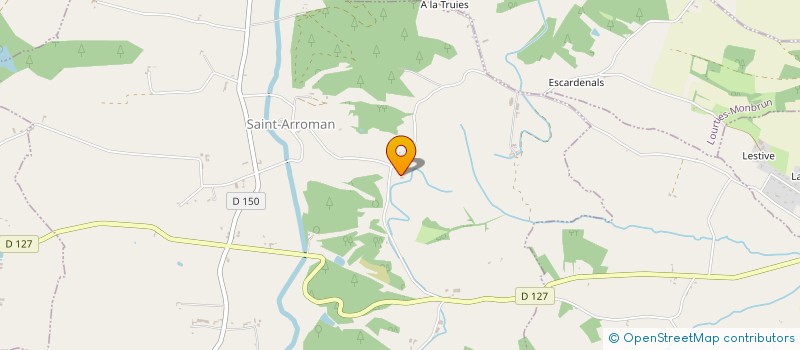 localisation de l'entreprise MADAME SYLVIE CABELLA  SAINT-ARROMAN