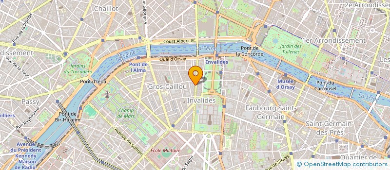 localisation de l'entreprise MADAME SYLVIE CADOCHE  PARIS