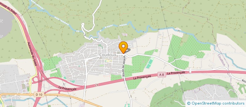 localisation de l'entreprise MADAME SYLVIE CAILLEAU  COUDOUX