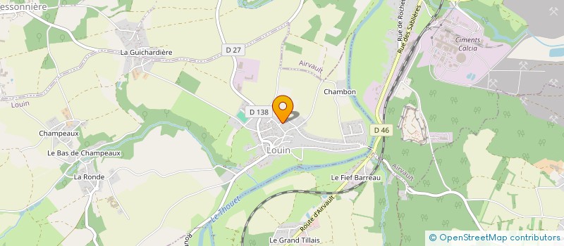 localisation de l'entreprise MADAME SYLVIE CALESSE à SAINT LOUP LAMAIRE