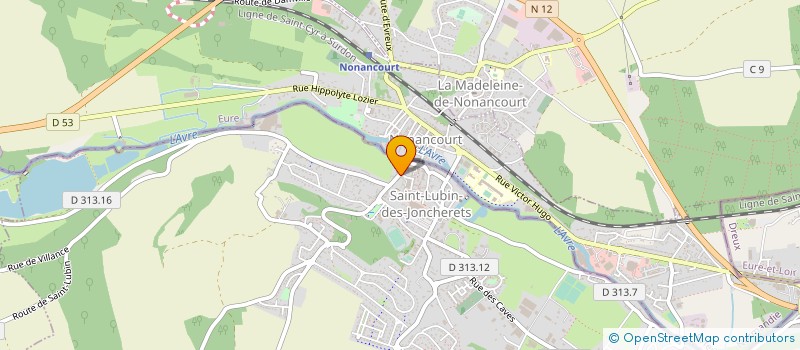 localisation de l'entreprise MADAME SYLVIE CAMBON à SAINT-LUBIN-DES-JONCHERETS