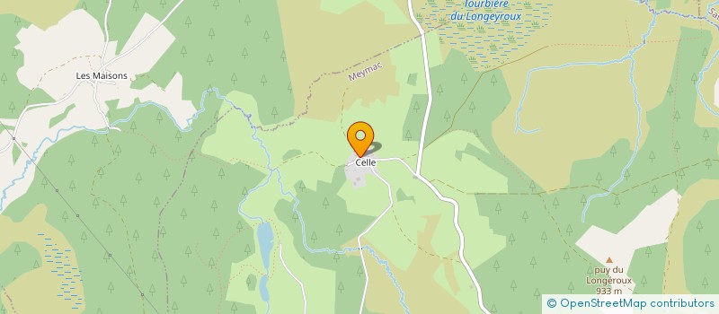 localisation de l'entreprise MADAME SYLVIE CAMPS  MEYMAC