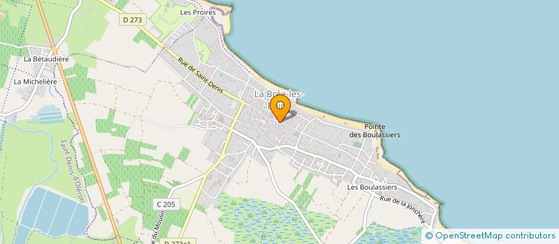 localisation de l'entreprise MADAME SYLVIE CAMUS à LA BREE-LES-BAINS