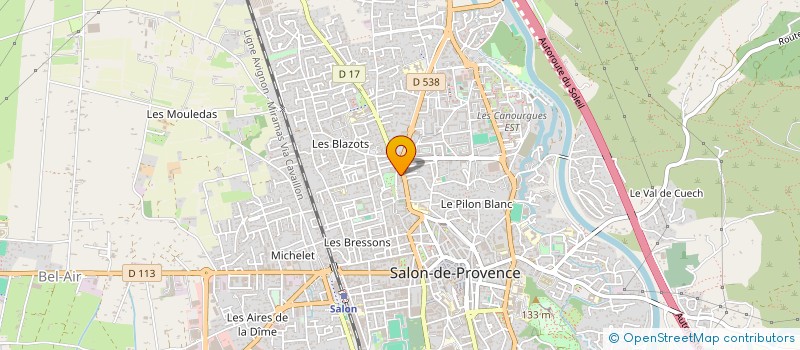 localisation de l'entreprise MADAME SYLVIE CANAL  GRILLON