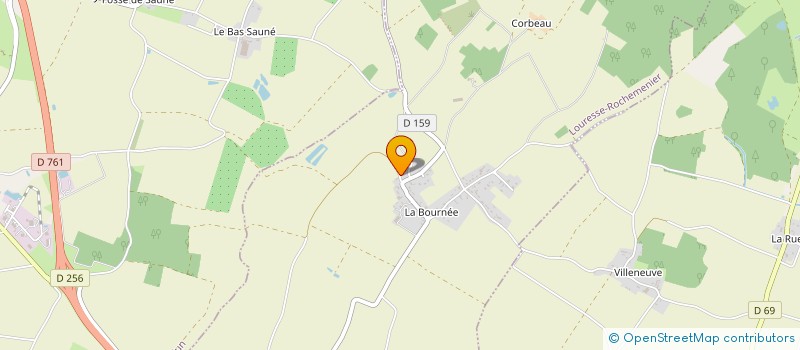 localisation de l'entreprise MADAME SYLVIE CANARD  LES ULMES