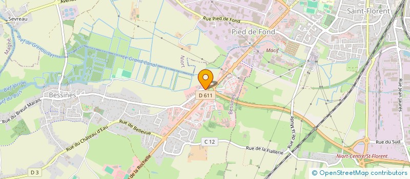 localisation de l'entreprise MADAME SYLVIE CANIOT  BESSINES