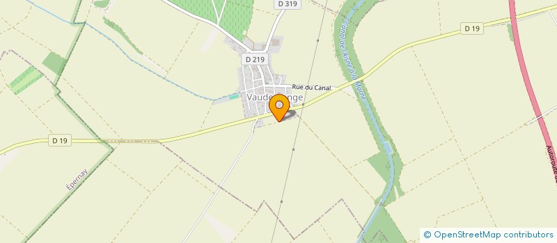 localisation de l'entreprise MADAME SYLVIE CANOT  VAUDEMANGE