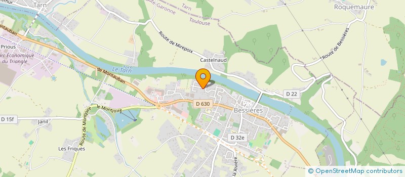 localisation de l'entreprise MADAME SYLVIE CARBONNEL  BESSIERES