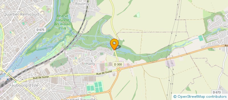 localisation de l'entreprise MADAME SYLVIE CARLIER  HARLY