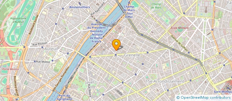 localisation de l'entreprise MADAME SYLVIE CARON  PARIS