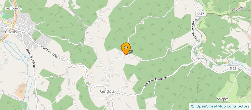 localisation de l'entreprise MADAME SYLVIE CARRARA-NIVART  GINDOU