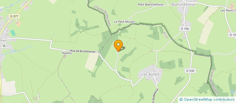 localisation de l'entreprise MADAME SYLVIE CARRE à LES AUTELS