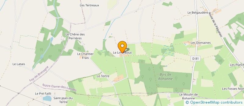 localisation de l'entreprise MADAME SYLVIE CARRIER à NOTRE-DAME-DES-LANDES