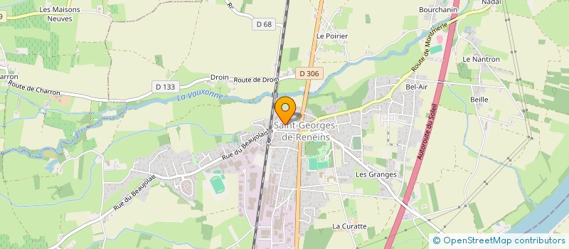 localisation de l'entreprise MADAME SYLVIE CARTET  SAINT-GEORGES-DE-RENEINS