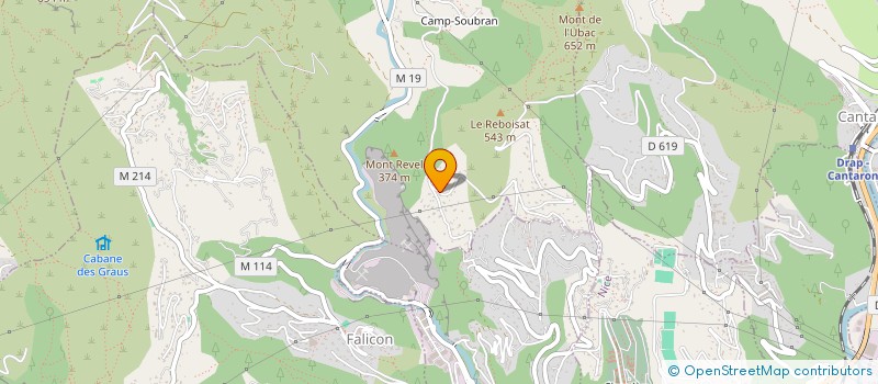 localisation de l'entreprise MADAME SYLVIE CASABLANCA  TOURRETTE-LEVENS