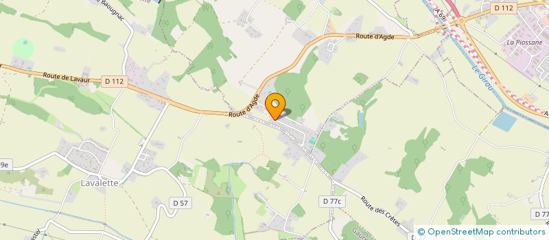 localisation de l'entreprise MADAME SYLVIE CASSAGNE  SAINT-MARCEL-PAULEL