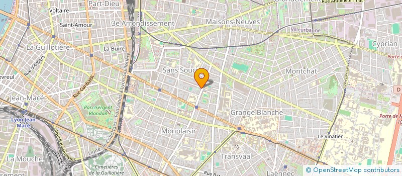 localisation de l'entreprise MADAME SYLVIE CATENACCI  LYON